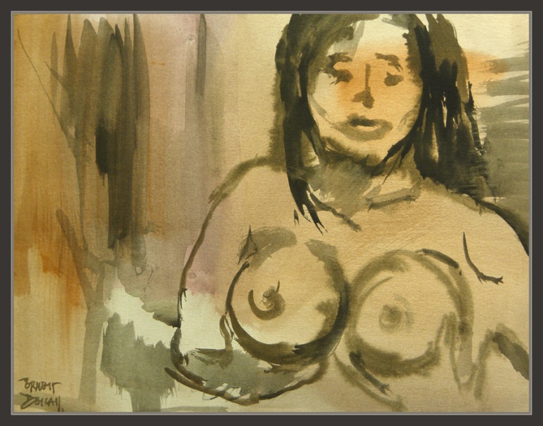 SEXO-PINTURA-MUJERES-ARTE-PECHO-SEX-WOMAN-PAINTINGS-ARTWORK-ART-TITS-BREAST-ARTIST-PINTOR-ERNEST DESCALS-