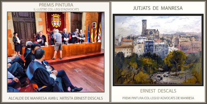 MANRESA-PINTURA-AJUNTAMENT-PREMIS-CONCURSOS-ADVOCATS-JUTJATS-FOTOS-ARTISTA-PINTOR-ERNEST DESCALS